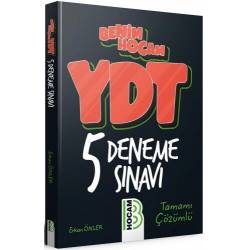 YDT Tamamı Çözümlü 5 Deneme...