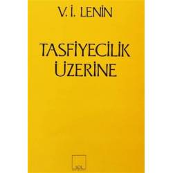 Tasfiyecilik Üzerine