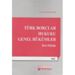 Türk Borçlar Hukuku Genel...