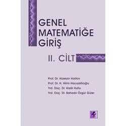 Genel Matematiğe Giriş II.Cilt