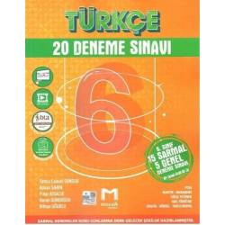 6. Sınıf Türkçe 20 li Deneme