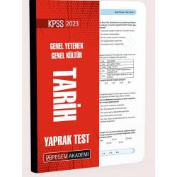 KPSS Tarih Yaprak Test