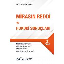 Mirasın Reddi ve Hukuki...