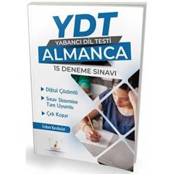 YDT  Almanca 15 Çözümlü Deneme