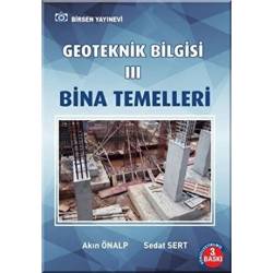 Geoteknik Bilgisi 3 Bina...