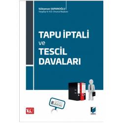 Tapu İptali ve Tescil Davaları