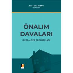 Önalım Davaları (Alım ve...