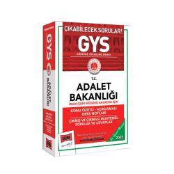 2023 Adalet Bakanlığı GYS...