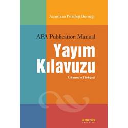 APA Yayım Kılavuzu
