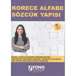 Korece Alfabe Sözcük Yapısı...