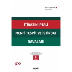 İtirazın İptali– Menfi...