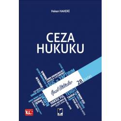 Ceza Hukuku Genel Hükümler