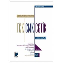 TCK CMK CGTİK ve İlgili...