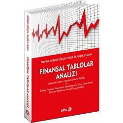 Finansal Tablolar Analizi