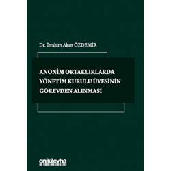 Anonim Ortaklıklarda...