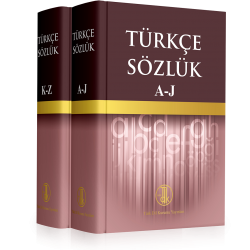 Türkçe Sözlük (2 cilt takım)