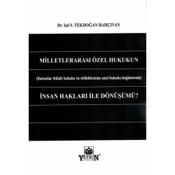 Milletlerarası Özel Hukukun...