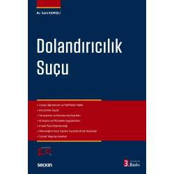 Dolandırıcılık Suçu- 3. Baskı