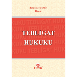 Tebligat Hukuku- 1. Baskı