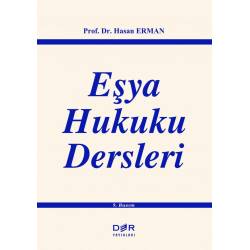 Eşya Hukuku Dersleri