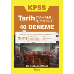 2024 KPSS Tarih 40 Deneme...