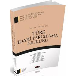 Türk İdari Yargılama Hukuku...