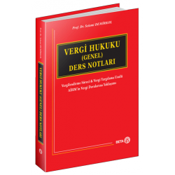 Vergi Hukuku (Genel) Ders...