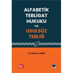 Alfabetik Tebligat Hukuku...