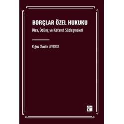 Borçlar Özel Hukuku Kira,...