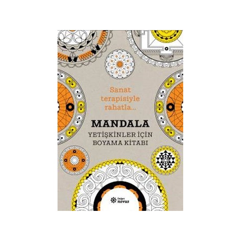 Mandala Yetişkinler İçin Boyama Kitabı