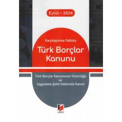 Türk Borçlar Kanunu (2024)