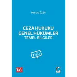 Ceza Hukuku Genel Hükümler...