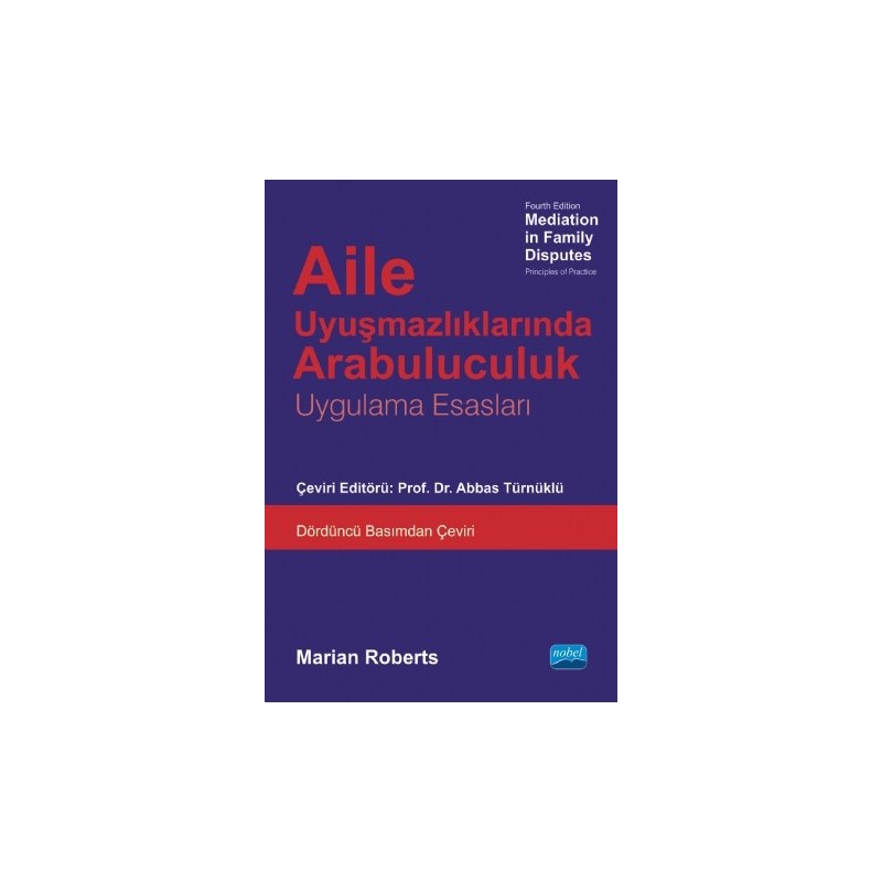 Aile Uyuşmazliklarinda Arabuluculuk - Mediation In Family Disputes