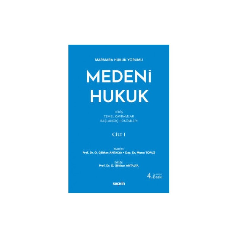 Medeni Hukuk (Ciltli)