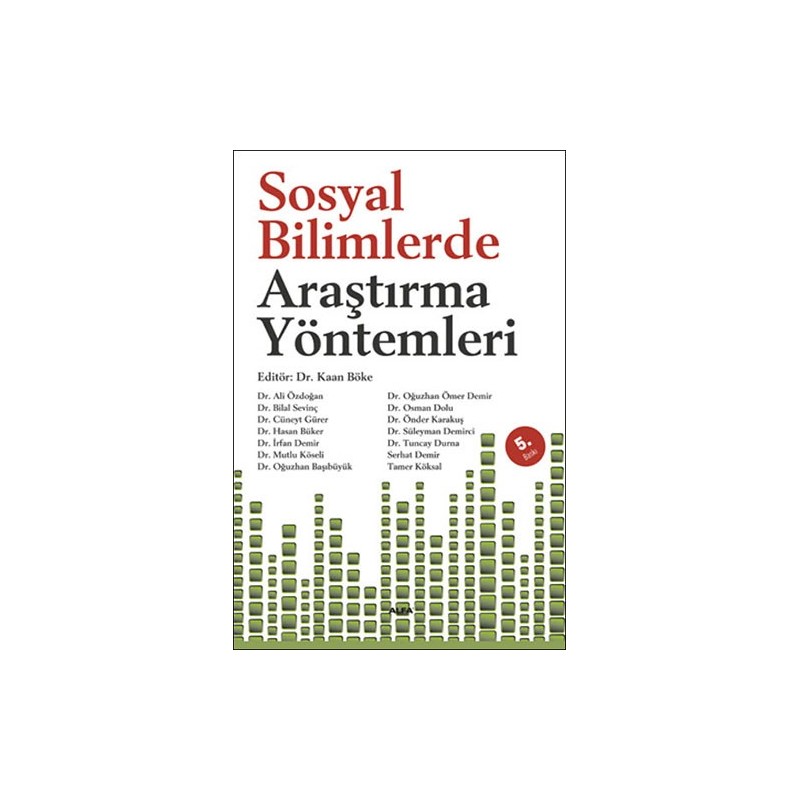 Sosyal Bilimlerde Araştırma Yöntemleri