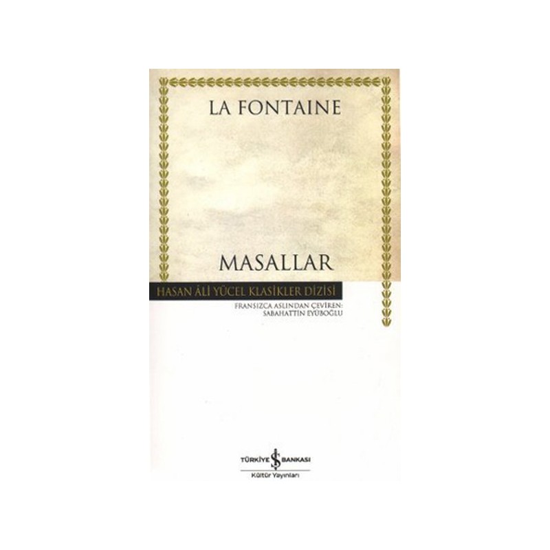Masallar La Fontaine Masallar La Fontaine