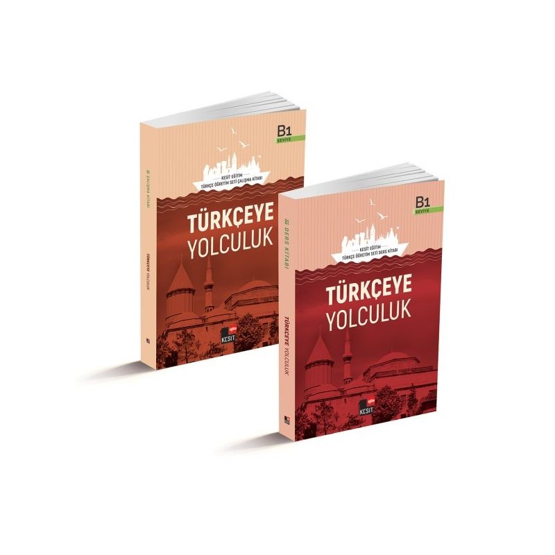 Türkçeye Yolculuk B1 Ders Kitabı B1 Çalışma Kitabı 2 Kitap Set