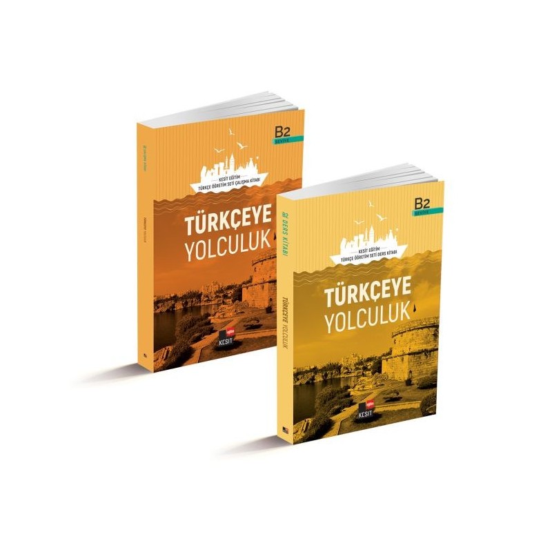 Türkçeye Yolculuk B2 Ders Kitabı B2 Çalışma Kitabı 2 Kitap Set