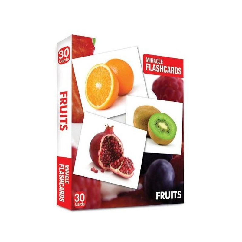 Miracle Flashcards - Fruit Box 30 Cards