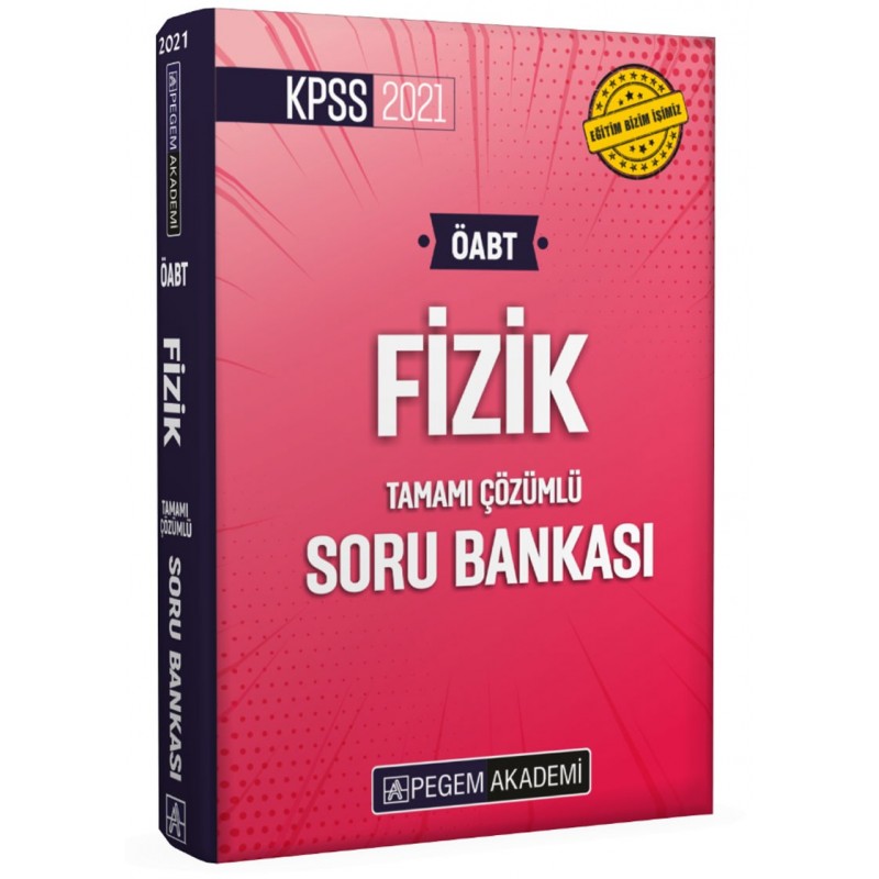 2021 Kpss Öabt Fizik Tamamı Çözümlü Soru Bankası