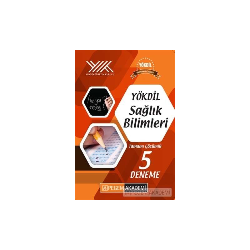 Yökdil Sağlık Bilimleri Tamamı Çözümlü 5 Deneme