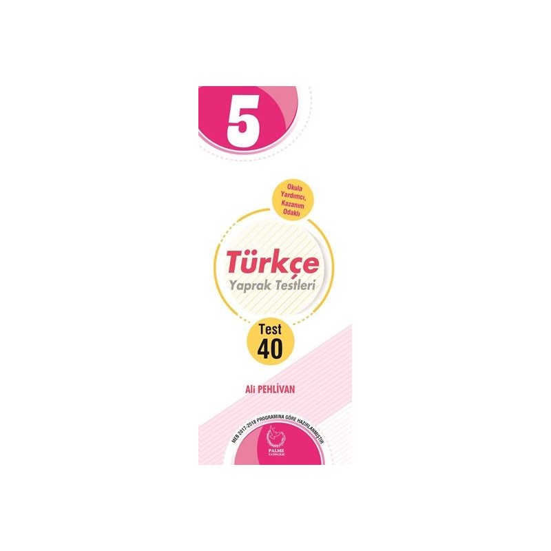 5.sinif Türkçe Yaprak Test ( 40 Test )