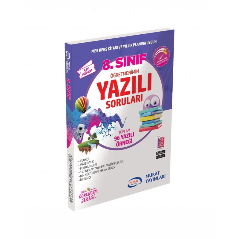 8. Sınıf Öğretmenimin Yazılı Soruları / Öğrencim Serisi