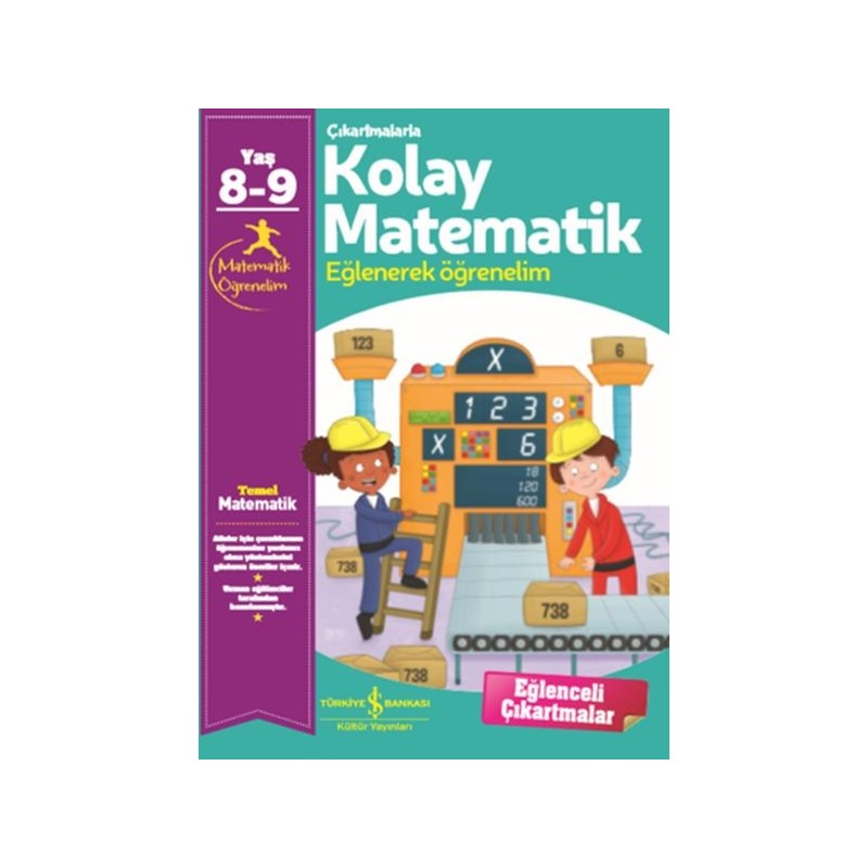 Çıkartmalarla Kolay Matematik 8 9 Yaş Eğlenerek Öğrenelim