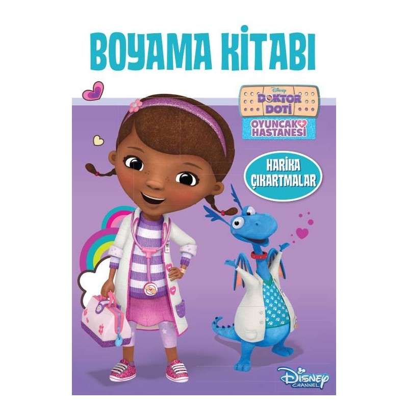 Doktor Dottie Oyuncak Hastanesi Çikartmali Boyama Kitabi