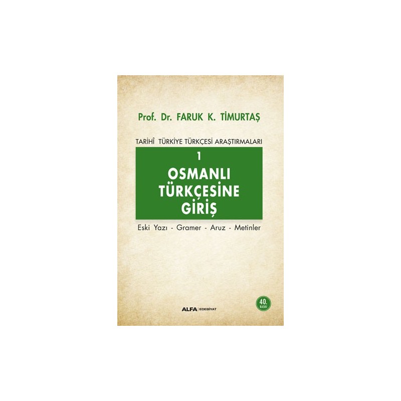 Osmanlı Türkçesine Giriş 1