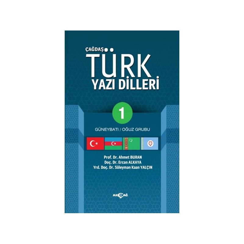 Çağdaş Türk Yazı Dilleri 1
