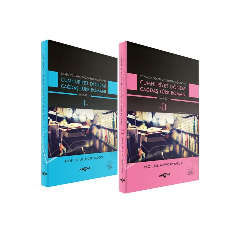 Cumhuriyet Dönemi Çağdaş Türk Romanı Seti 2 Kitap Takım