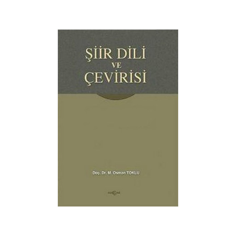 Şiir Dili Ve Çevirisi