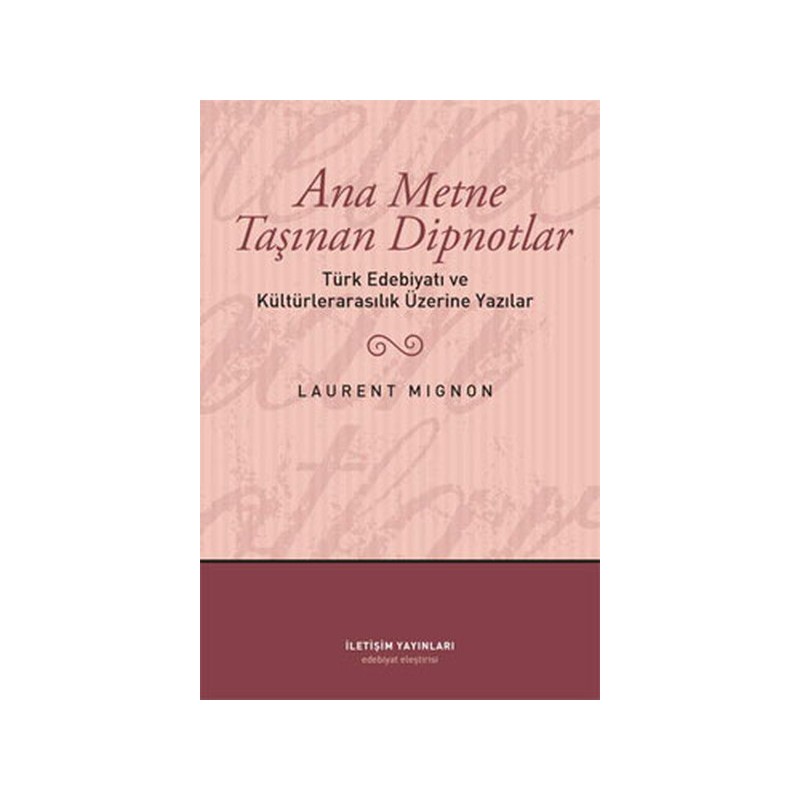 Ana Metne Taşınan Dipnotlar Türk Edebiyatı Ve Kültürelarasılık Üzerine Yazılar